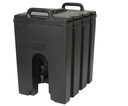 CAMBRO-1000LCD110 Camtainer® 11.75 Gallon Black Insulated Beverage Dispenser