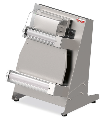 SIRMAN 40074242W P-ROLL 420/2 Pizza Rolling Machine for Round Pizzas up to 41 cm