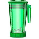 Waring CAC95‐12 The Raptor 64 oz. Green Copolyester Colored Blender Jar for Commercial Blenders