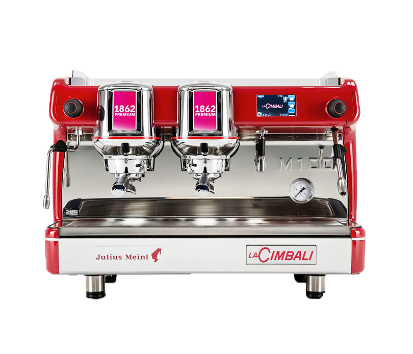 2 GROUP RED espresso coffee machine CIMBALI-M100 RE GTi DT/2 -UN235I2U5DDYA