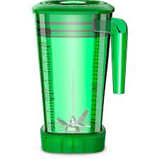 [WARING-1018] Waring CAC95‐12 The Raptor 64 oz. Green Copolyester Colored Blender Jar for Commercial Blenders