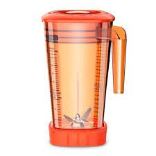 [WARING-1019] Waring CAC95‐28 The Raptor 64 oz. Orange Copolyester Colored Blender Jar for Commercial Blenders