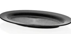 [KULSAN-1017] Nova Oval Black Rain Surface Plate Model KUL-11064BLACK