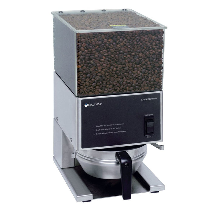 BUNN O MATIC-20580.0133/ LPGA Single-Hopper Coffee Grinder 8.1 cm Burrs