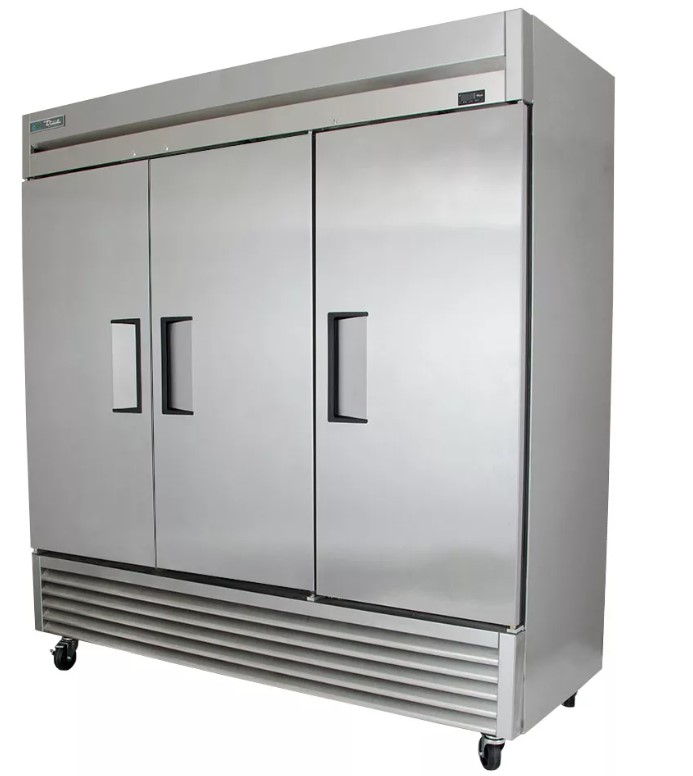 TRUE-TS-72 UPRIGHT THREE DOOR Refrigerator