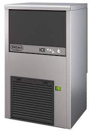 Brema CB249 29 kg commercial ice cube maker with built-in storage bin