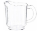 PLASTIC PITCHER WITH THUMB GRIP Model CAM-PL60CW135