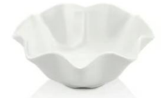 KULSAN-10235WHITE Venus Cream White Bowl