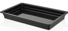 [KULSAN-1020]  Black Gastronorm Container Model KUL-11165BLACK