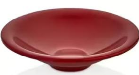 Thermoset Red Hummus Bowl  Model KUL-2517RED