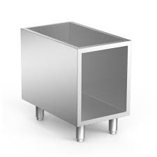 COBALT Open Base Cabinet 400 mm Stainless Steel for 70 Series Cooking Equipment