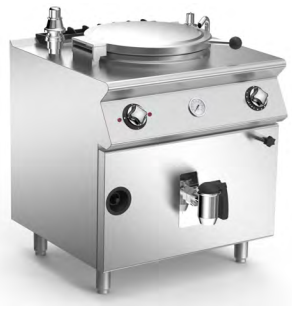 [COBALT-1086] COBALT VAC230 80L Indirect Heating Gas Pressure Cooker – 230V 60Hz