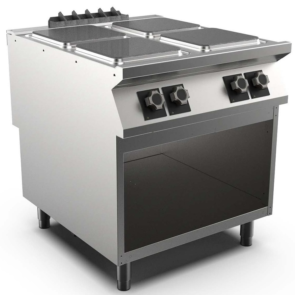COBALT-PC98EGPQ 4 square hotplate electric boiling top on open stand 400/3N/60