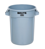 [RABBERMAID-1010]  Brute Container Dome Top, 44-gallon, Gray Model RUB-FG264300GRAY