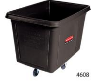 [RABBERMAID-1018] 400 lb Mobile Cube Truck Model RUB-FG461200BLA