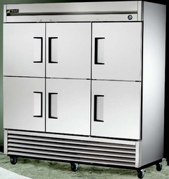 [TRUE-1031] TRUE- T-72-6 upright refrigerator with 6 half swing doors