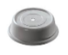 [CAMBRO-1006] CLEAR ROUND PLATE COVER Model CAM-1013CW486