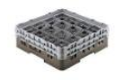 [CAMBRO-1044] HIGH CUSTOMIZABLE RED 16 COMPARTMENT GLASS RACK Model CAM-16S738163