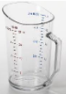 [CAMBRO-1061] MEASURING CUP - CLEAR Model CAM-200MCCW135