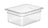 [CAMBRO-1078] CLEAR HALF SIZE X 6" D FOOD PAN Model CAM-26CW135