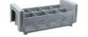 [CAMBRO-1116] GLASS RACK HALF RACK Model CAM-8FBNH434151