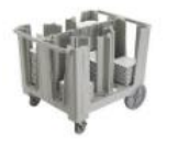 [CAMBRO-1125] CAM-ADC33401 حامل أطباق قابل للتعديل موديل 