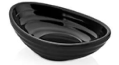[KUL-1029]  Black Minimal Sauce Bowl Model KUL-13074BLACK