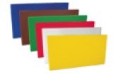 [EUROCEPPI-1028] Package 4 Polyethylene cutting boards 50x30x2 green cm with non -slip standings Model EUROCEPPI-CF4TPV50302SF
