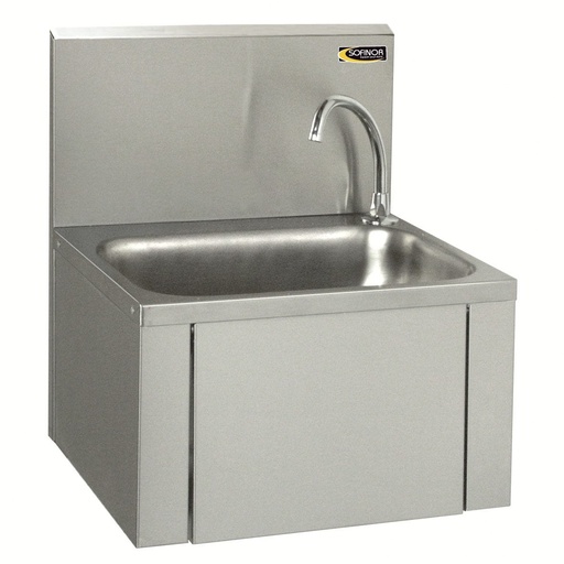 [SOFINOR-1002] Stainless Steel Hand Wash Basin with Push Tap – SOFINOR