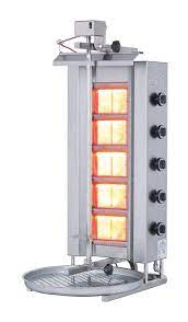 [ATALAY-1005] ATALAY ADG-5U Gas Doner Kebab Machine, 5 Burners, Top Motor