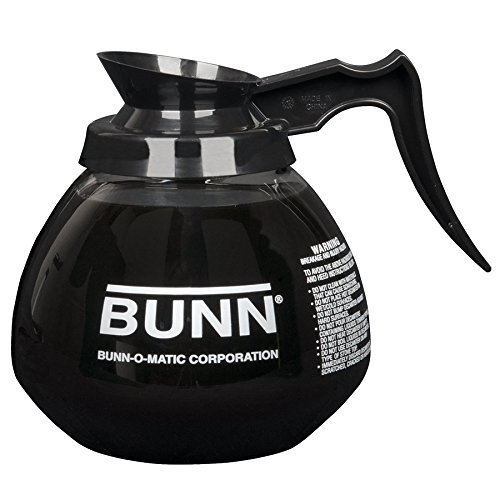 [BUNN-1013] BUNN O MATIC-42400.0024 Glass Decanter with Black Handle