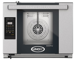 [UNOX-1000] UNOX XEFR-04HS-ELDV BAKERLUX Convection Oven 4 Trays 46X33 _ Arianna