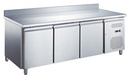 Stainless Steel 3 Door Undercounter Refrigerator – 417Lt - GX-GN3100TN-HC