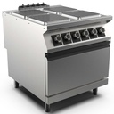 COBALT-PC98EFEPQ 4 square electric hotplate electric static oven range 400/3N/60