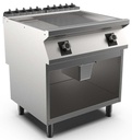 COBALT-FT98EMG Electric griddle top with 2/3 smooth and 1/3 ribbed plate on open stand 400/3N 60Hz